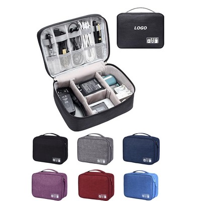 Travel Cable Electronics Organizer Bag