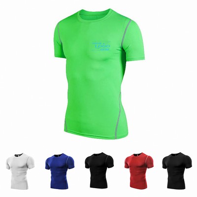 Men's Quick Dry Short Sleeve T-Shirt