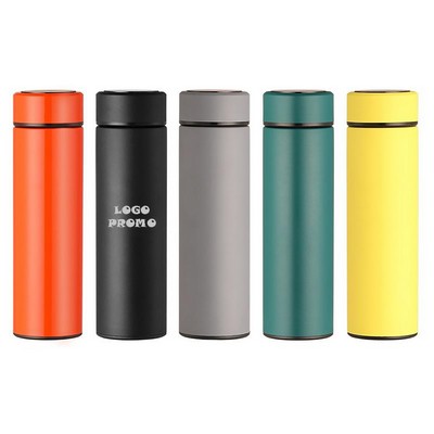 17OZ Vacuum Insulated Water Bottle Flask with LED Temperature Display