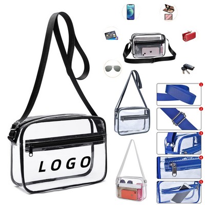 Pvc Clear Crossbody Bag