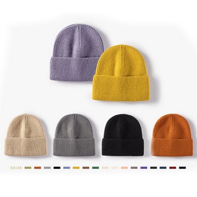 Soft Cashmere Feel Warm Beanie Cap