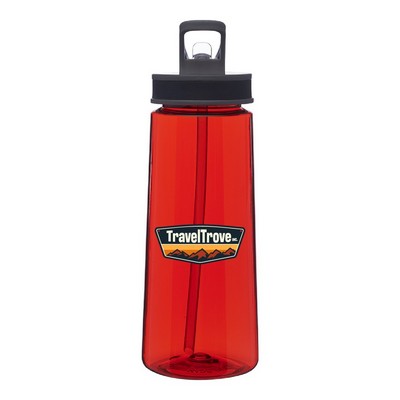 22 oz. Jog Sports Water Bottle (Full Color Imprint)