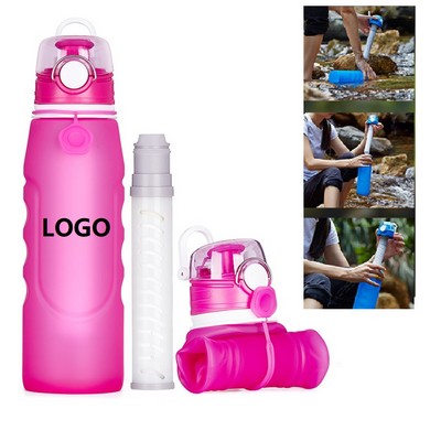 1000mL Water Bottle w/Filter