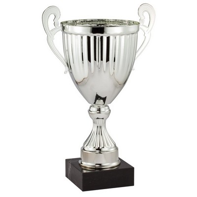 Silver Royal Trophy Cup 10 3/4" H