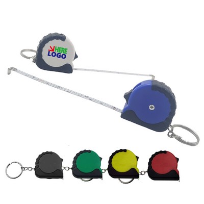 Mini Tape Measure Keychain