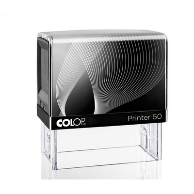 COLOP Printer 50 Self-Inking Rubber Stamp (1 1/4" x 2 3/4")