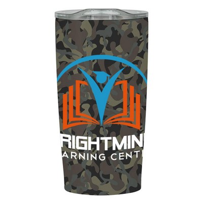 20 Oz. Full Color Camo Rocky Tumbler