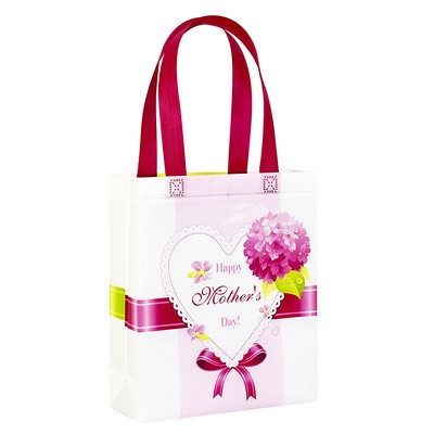 Custom 120g Laminated Non-Woven Gift Bag 10"x12"x4"