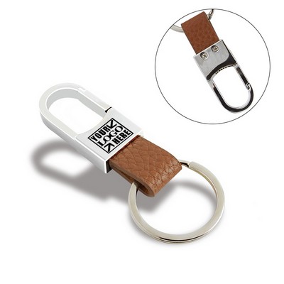 Premium PU Soft Car Keychain Accessories Keyring Holder