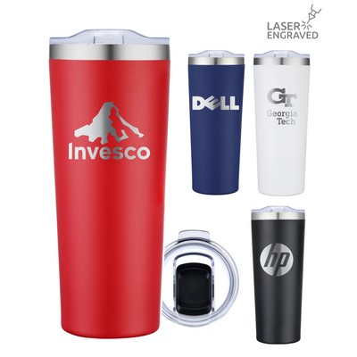 28oz Vacuum Tumbler Powder coated Double Wall Stainless Steel - Laser Engraved