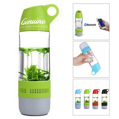 Water Bottle w/Bluetooth Speaker