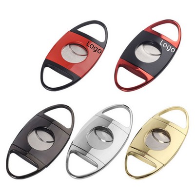 Cigar Cutter Stainless Steel Double Blade