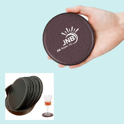 PU Leather Coasters