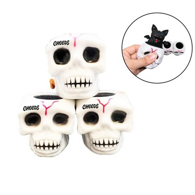 Halloween Skull Cup Stress Toy