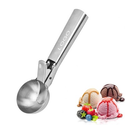 Metal Ice Cream Scoop w/ Trigger