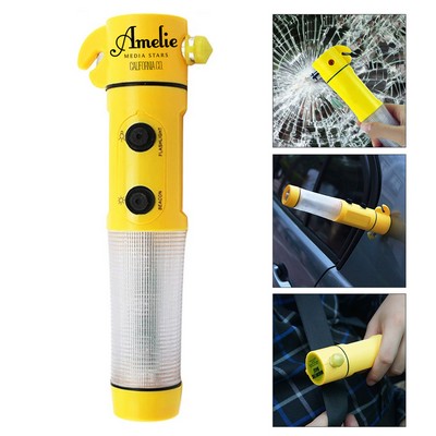 4-in-1 Car Emergency Safety Hammer