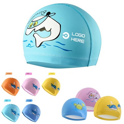 Children'S Cartoon Swimming Cap