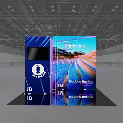 10' Light Box Kit w/BrightLine™ 2 Panel D & 1 Panel M