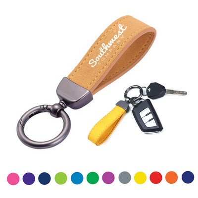 Car Leather Keychain