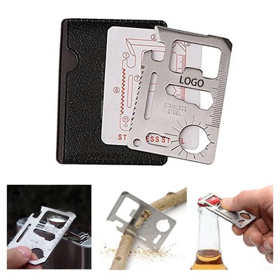 Stainless Steel Card Survival Multi Tool