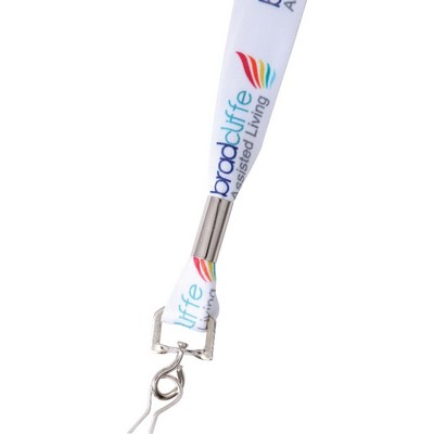 Full Color 3/4" Premium Lanyard w/ Hook