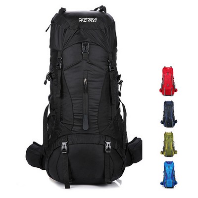 Waterproof Camping Backpack with Rain Cover