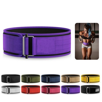 Self Locking Weight Lifting Belt