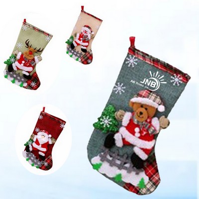 Festive Holiday Stocking