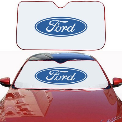 Custom Front Windshield Sun Shade (Large Size)