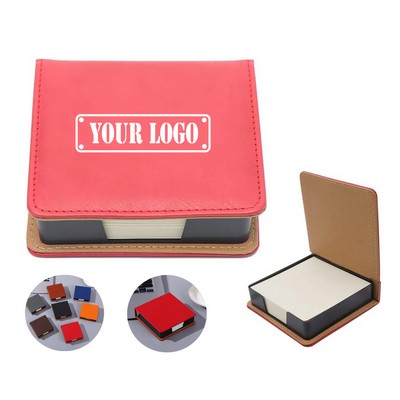 PU Leather Box Sticky Note