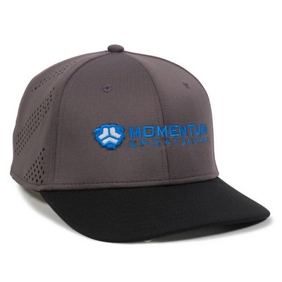 Outdoor Cap® Pro Mid Crown Hat w/Perforated Sides