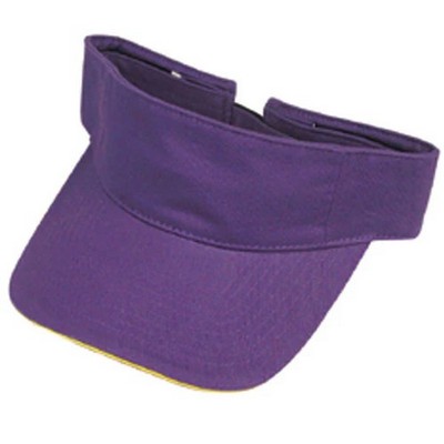 Nissun Washed Sandwich Cotton Visor