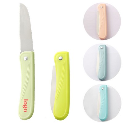 Stainless Steel Folding Fruit Knife