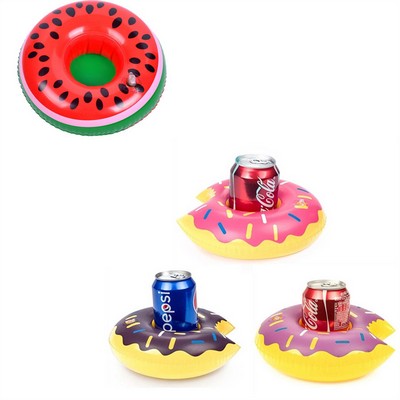 Summer Inflatable Doughnut Floating Coaster