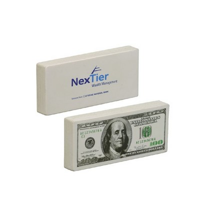 Foam Customized US Dollar Rectangle Shaped Stress Reliever