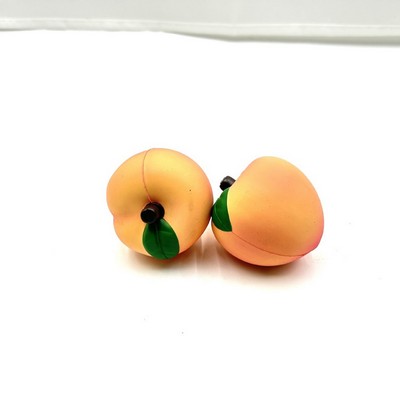 Slow-Rebound Peach Foam Stress Ball