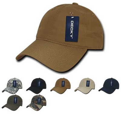 Decky Low Profile Relaxed Ripstop Dad Cap