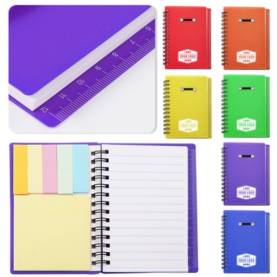 Pocket Notepad Spiral Notebook With Scale