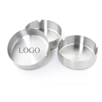 Round Stainless Steel Cigar Ashtray