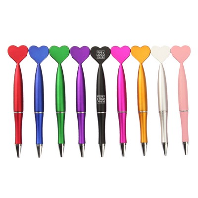 Heart Shaped Twist Ball Pen