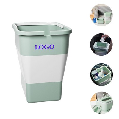 Foldable Trash Can for Car Desk