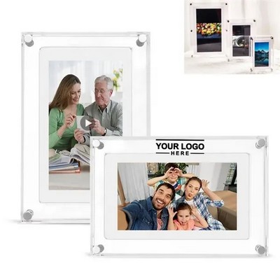 5 7 10 Inch Acrylic Digital Photo Frame With Battery