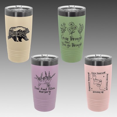 Pastel Ion Plated 20 oz. Polar Camel Tumbler