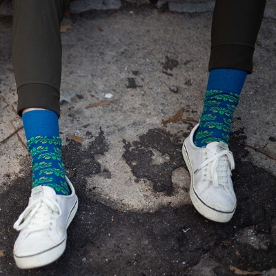 Dress Earth Day Socks - Eco-Friendly Footwear to Celebrate Our Planet - American Made