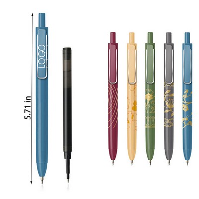 ABS Plastic ST Head Push Pen Neutral Pen