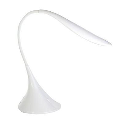 LED Gooseneck Desk Lamp with USB Charging Port