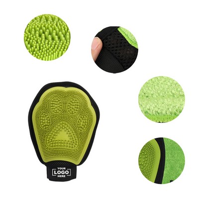 Pet Grooming Glove for Shedding and Massage