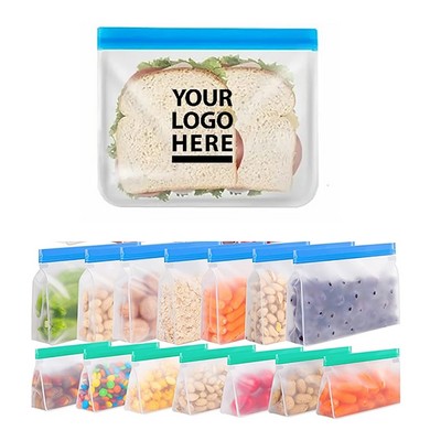 Silicone Reusable Snack Food Bag