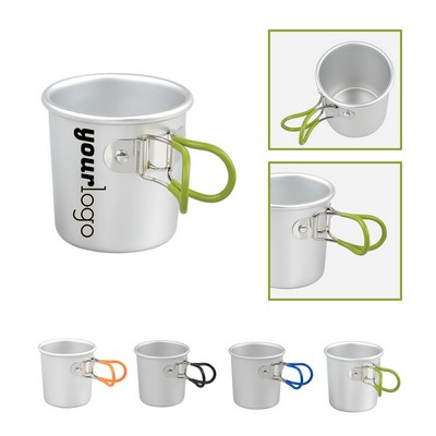 Foldable Camping Aluminum Cup