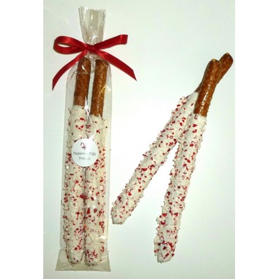 Peppermint Patty Pretzel Rod 2 Pack